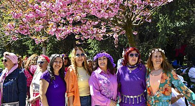 Ankaralı kadınlar Sakura Şenliği'nde buluştu