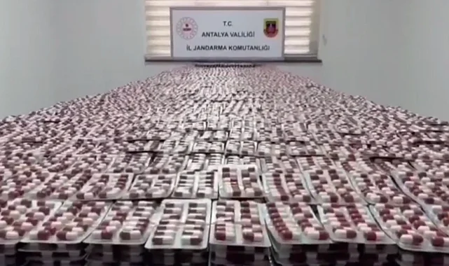 Antalya'da dev uyuşturucu operasyonu: 5 tutuklama