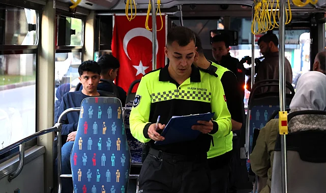 Antalya'da toplu taşıma araçlarına sıkı denetim