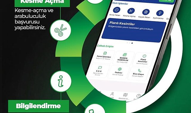 Aras EDAŞ mobil ile tüm işlemler cebinizde