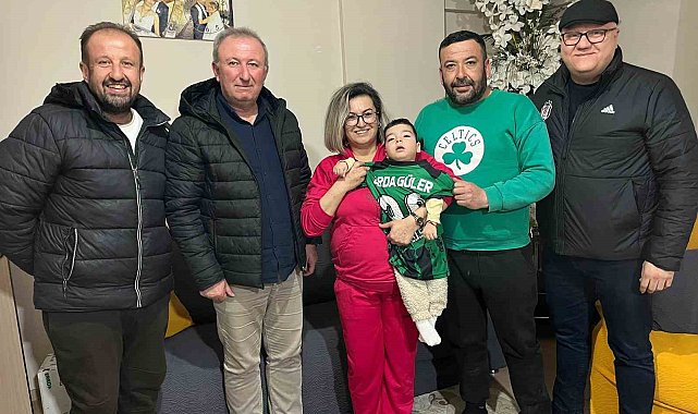 Arda Güler'e Buldanspor forması hediye edildi