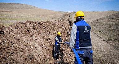 Arguvan Gümüşlü'ye bin 500 metrelik içme suyu hattı