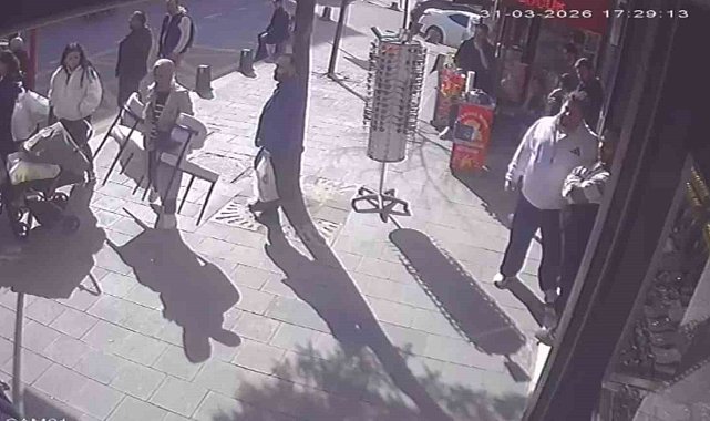 Arnavutköy'de mağaza önündeki sandalyeleri çalan kadın yakalandı