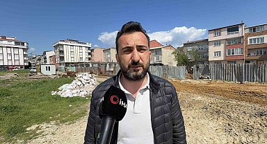 Arnavutköy'de şantiyeye kaçak moloz dökümü