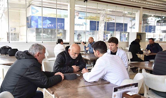 Atakum'da ücretsiz sağlık taramasına vatandaşlardan yoğun ilgi