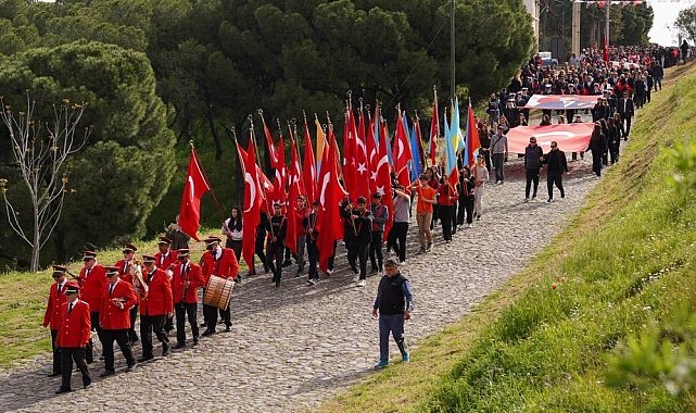 Atatürk'ün Ayvalık'a gelişinin 92. yıl dönümü törenle kutlandı