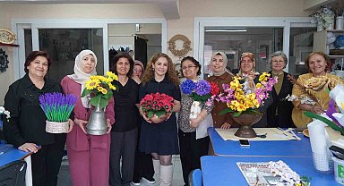 Atıklar kadınların elinde sanata dönüşüyor