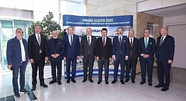 ATO Başkanı Baran: "Türkiye'nin kalbi Ankara, demiryolu ile karayolunu entegre ederek, ticaret ve lojistiği aynı potada eritiyor"