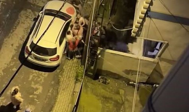 Avcılar'da komşuların yumruklu sopalı kavgası