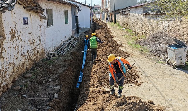 Aydın Büyükşehir Belediyesi'nden Köşk'te altyapı yatırımı