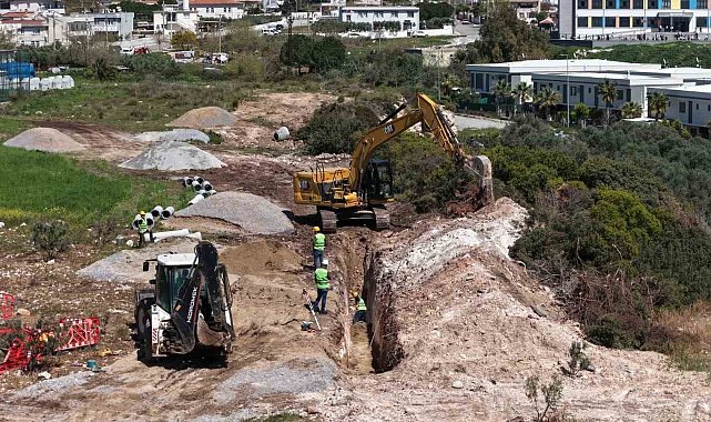 Aydın Büyükşehir'den Didim'de altyapı yatırımı