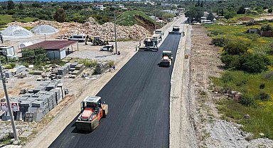 Aydın genelinde eş zamanlı yol çalışmaları sürüyor