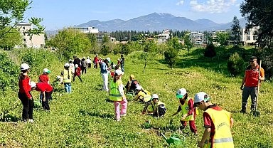 Aydın'da öğrenciler doğayla buluştu