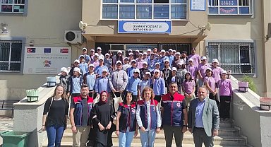 Aydın'da öğrencilere organik tarım anlatıldı