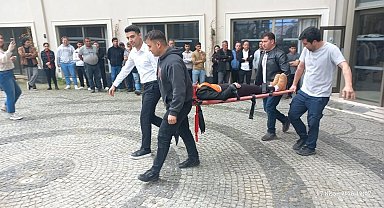 Aydın'da otel personeline afet farkındalık eğitimi ve tatbikat