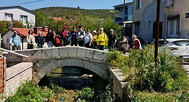 Aydınlı doğaseverler Urla'yı gezdi
