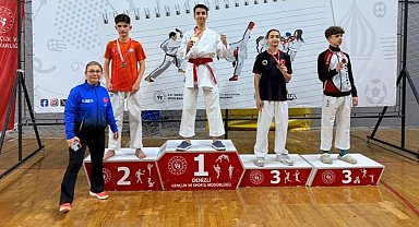 Aydınlı sporcular Denizli'den dereceyle döndü