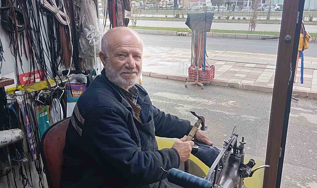 Baba mesleğini 45 yıldır sürdüren ustadan gençlere 'meslek öğrenin' tavsiyesi