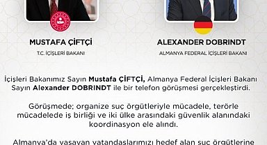 Bakan Çiftçi Alman mevkidaşı ile telefonda görüştü