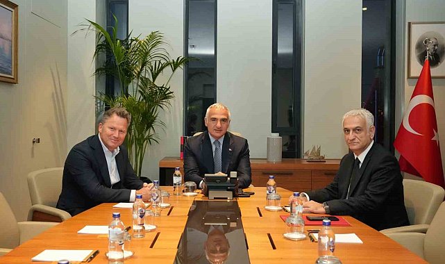 Bakan Ersoy, Avrupa tur operatörleriyle bir araya geldi