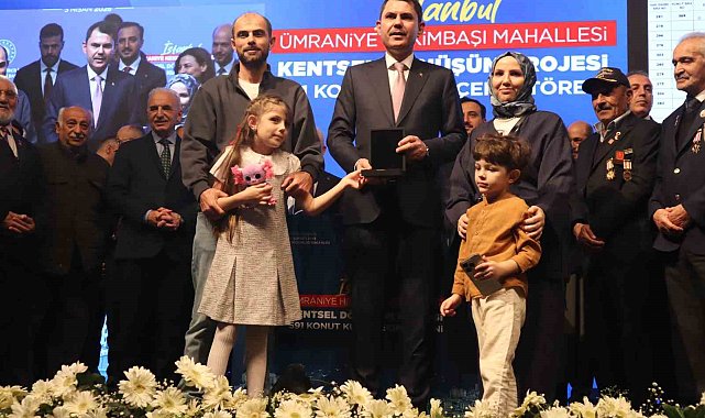 Bakan Kurum'dan tarihi kentsel dönüşüm müjdesi: "3 milyon TL destek, 180 ay vade ve 0.69 faiz"