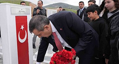 Bakan Tekin: "İçişleri Bakanlığımız, bütün okullarımızda çocuklarımızın güvenli bir biçimde eğitimlerine devam etmesi için çalışmalarını devam ettiriyor"