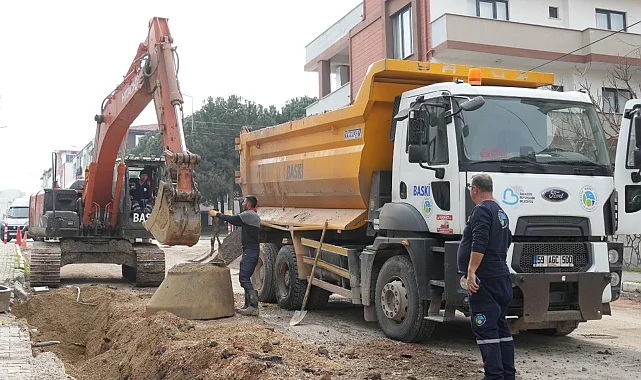 Balıkesir Toygar Mahallesi'nde içme suyu hattı yenilendi