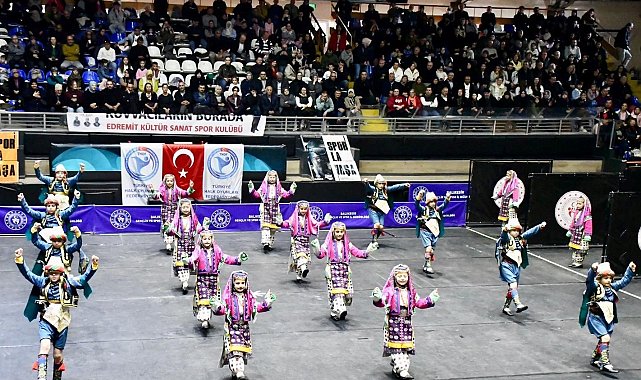 Balıkesir'de Halk Oyunları İl Birinciliği yapıldı