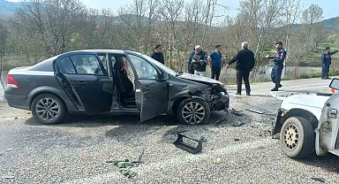 Balıkesir'de trafik kazası: 7 yaralı