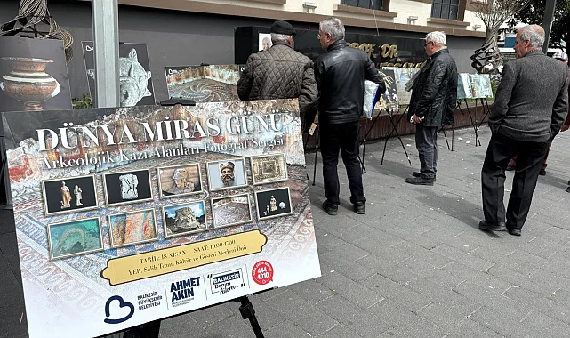 Balıkesir'de Arkeolojik Miras Sergisi geçmişin izlerini günümüze taşıdı