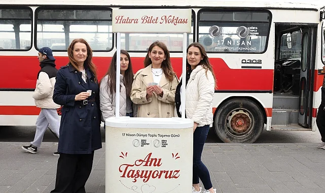 Balıkesir'de toplu taşıma gününde geçmişe yolculuk