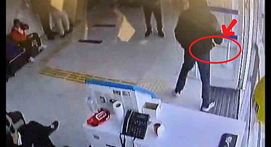 Banka şubesinde satırla gasp girişimi: Maskeli şüpheli kısa sürede yakalandı