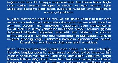 BARÜ'den, İsrail'e yasal düzenleme tepkisi