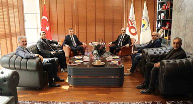 Başkan Alan, "Üniversite ve iş dünyası arasında yapılacak her türlü iş birliğinde üzerimize düşeni yapmaya hazırız"