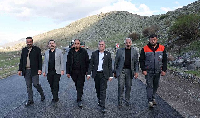 Başkan Özldoğan: "Hürmetçi - Gelbula yolunda konfor artıyor"