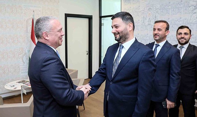 Başkan Öztekin'den, Laszlo Keller'a iade-i ziyaret