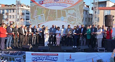 Başkan Yeğin: "Sancaktepe'de 2 yılda kendi projelendirdiğimiz 80 eseri hizmete açtık"