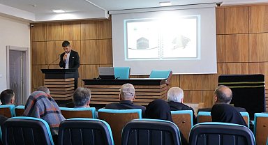 Bayburt'ta hacı adayları seminerde bilgilendirildi