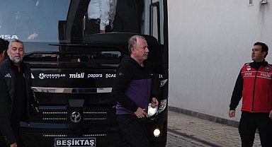 Beşiktaş kafilesi Gaziantep'te