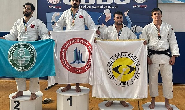 BEUN Judo Takımı Türkiye Şampiyonası'na damga vurdu