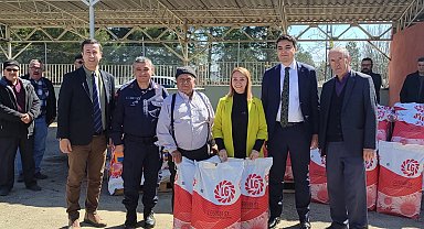 Bilecik Pazaryeri'nde çiftçiye can suyu