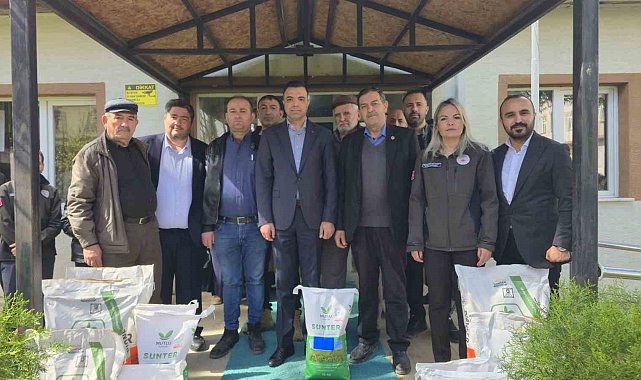 Bilecik'te çiftçilere tohum desteği sağlandı