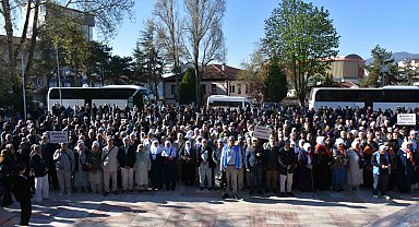 Bilecik'te hacı adayları dualarla uğurlandı