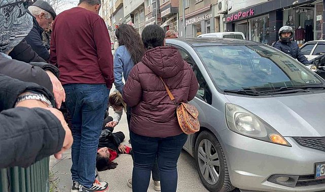 Bilecik'te otomobilin çarptığı yaya yaralandı