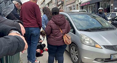 Bilecik'te otomobilin çarptığı yaya yaralandı