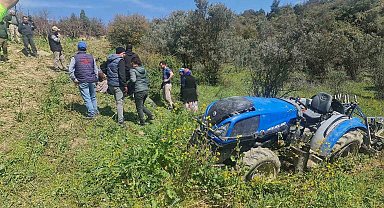 Bilecik'te traktör kazası; 1 yaralı