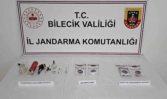 Bilecik'te uyuşturucu operasyonu: 3 şüpheliye soruşturma