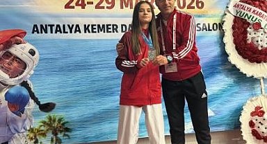 Bilecikli sporcu Türkiye 2'ncisi oldu