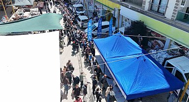 Binlerce fide Söke'de vatandaşlarla buluştu