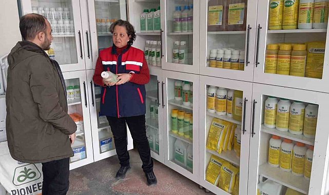 Bitki koruma ürünleri bayilerine yönelik denetim